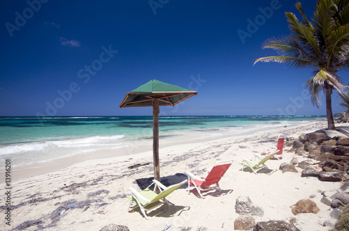 Obraz na płótnie seaside  sallie peachie beach corn island nicaragua