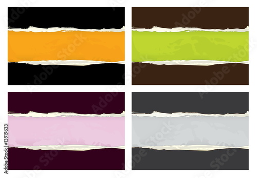 Ripped Paper Set