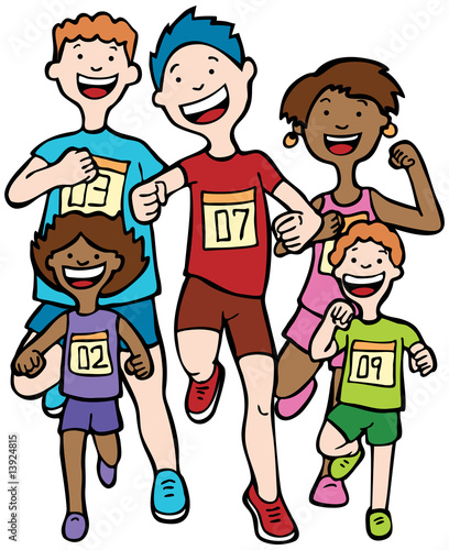 Cartoon Runners Color