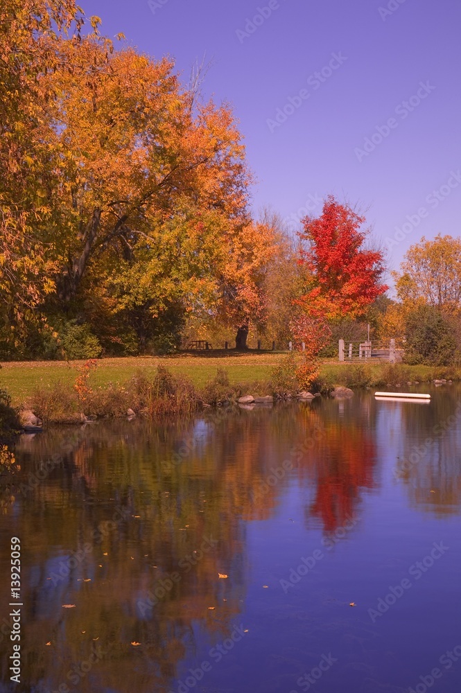 Body of water in Autumn