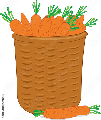 basket of carrots