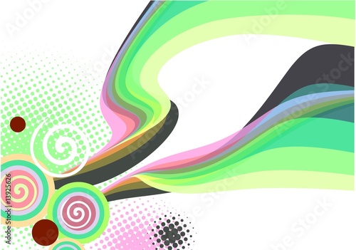 Happy multy-coloured stripes