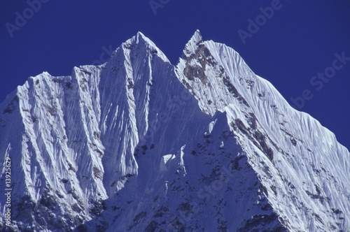 Snow covered mountain