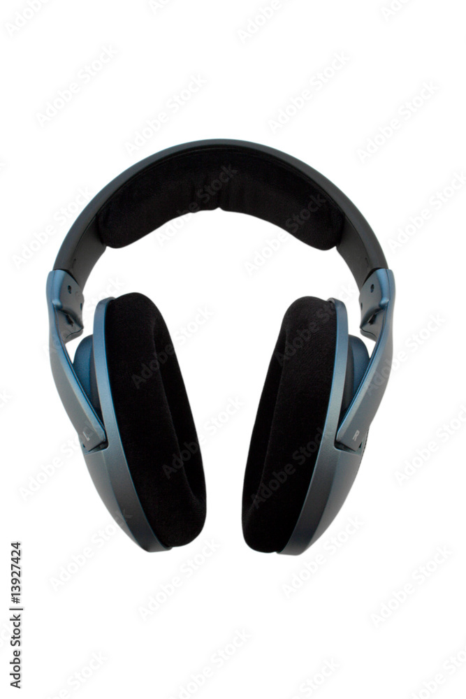 Headphone isolated on the white background Headphone isolated on the white background