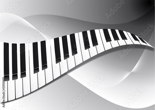 Klaviertastatur #13938401