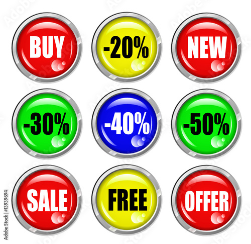 Shopping Buttons