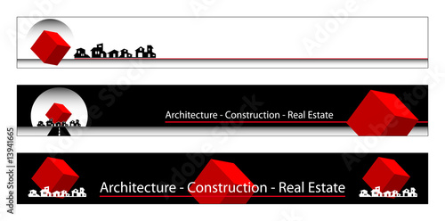 Web Banner, Business card or insignia