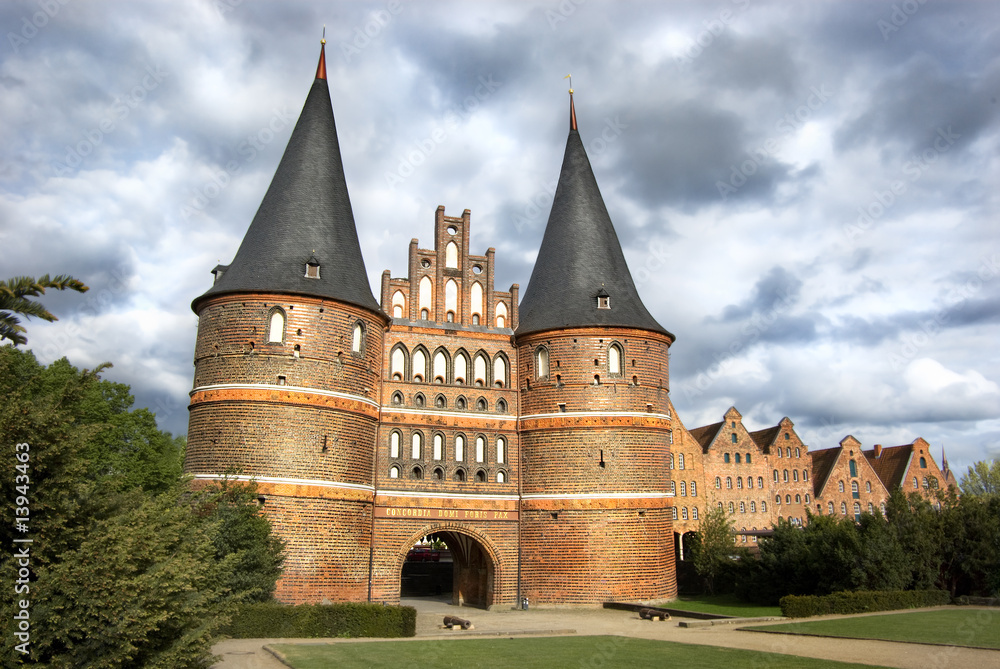 Fototapeta premium Holstentor Lübeck