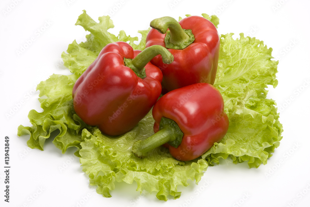 Red sweet peppers Red sweet peppers