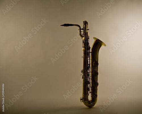 Baritone Saxophone Silhouette