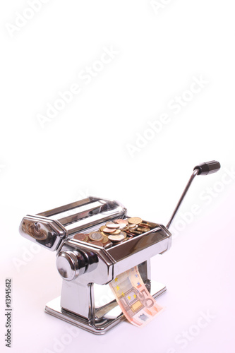 money-making pasta machine