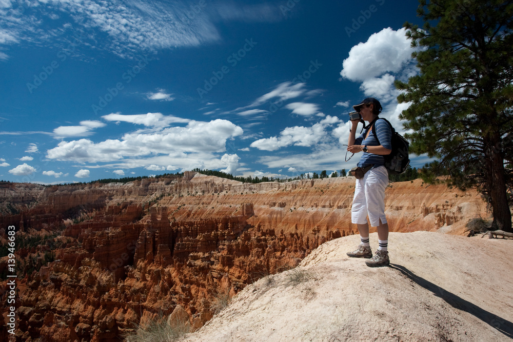 Fototapeta premium Randonnée en montagne