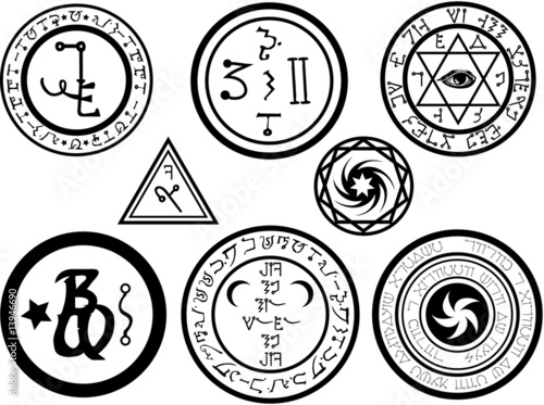 Alchemical Symbols and Magickal Sigils photo
