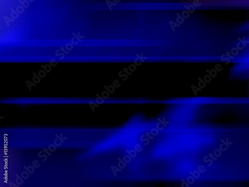 Abstract with bright blue and black lines