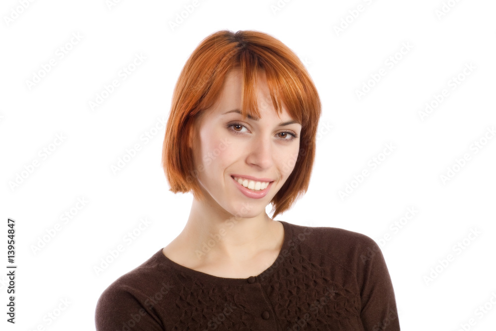 Young Woman Smiling Young Woman Smiling