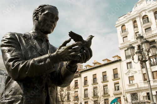 Federico García Lorca. Plaza Santa Ana photo