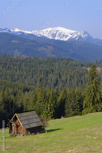 Mountain chalet in Tatras