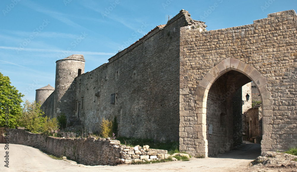 Les remparts de la Couvertoirade, Aveyron