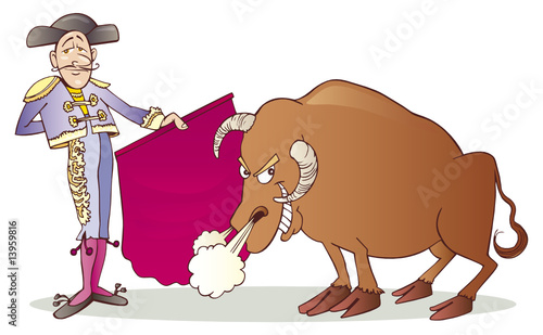 Matador and Bull