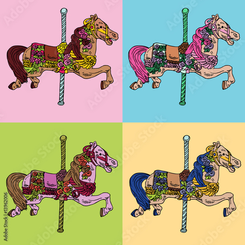 Carousel Horses