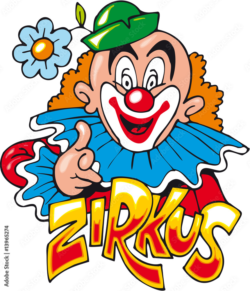 Fototapeta premium Clown