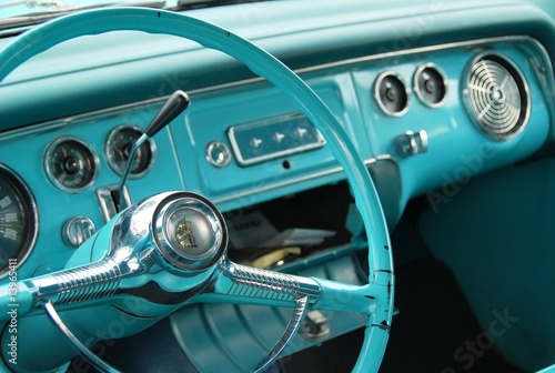Fotografie, Tablou Steering wheel
