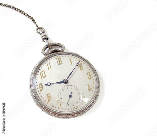 Vintage Silver Pocket Watch