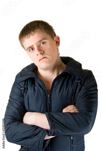 down-padded coat