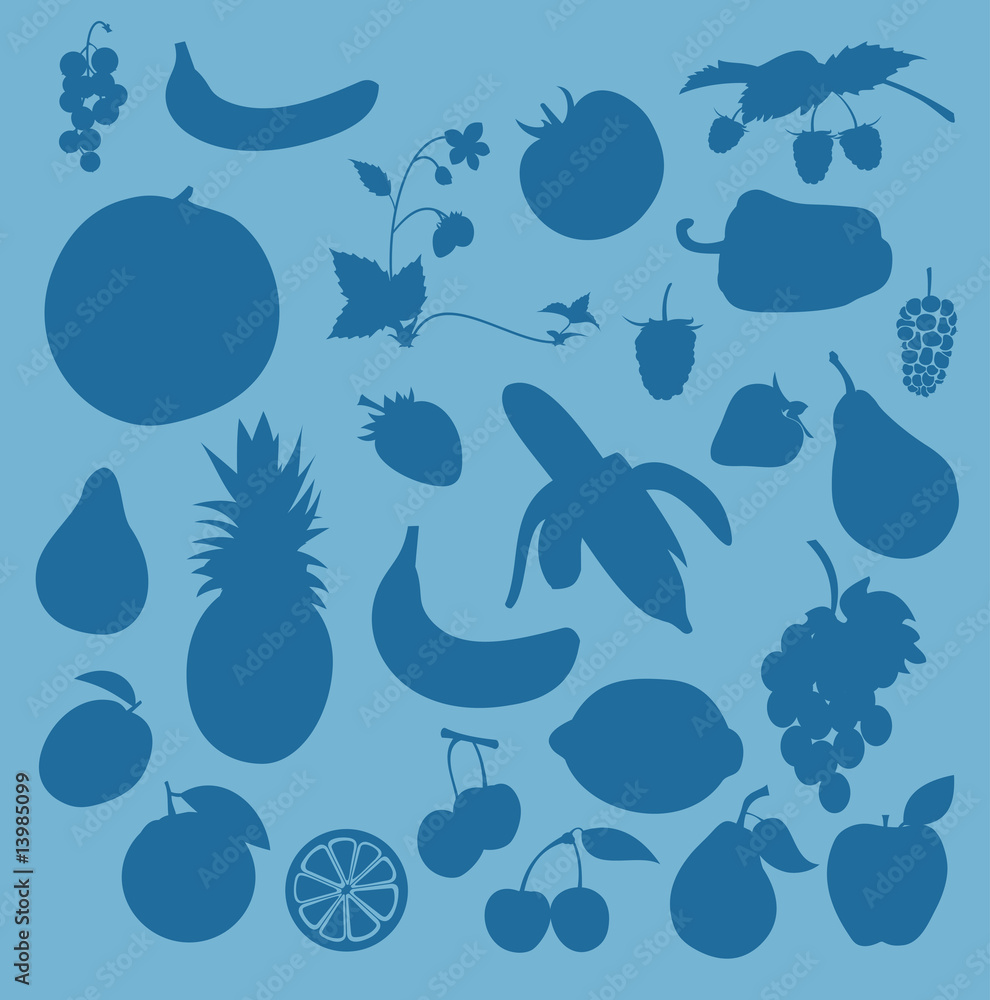 Naklejka premium fruit