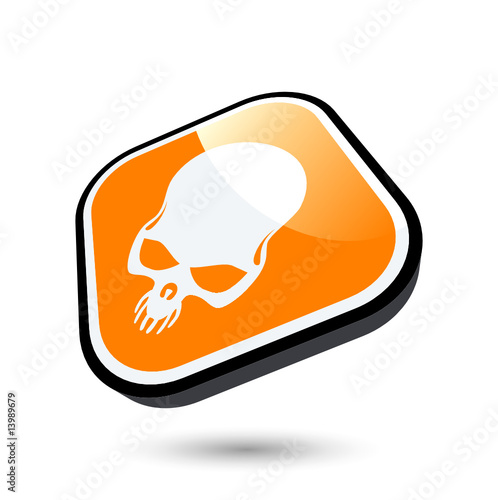 totenkopf logo modern