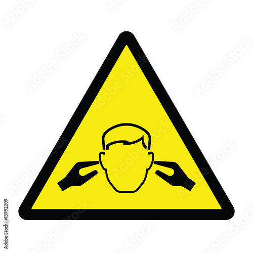 Noise Hazard Sign