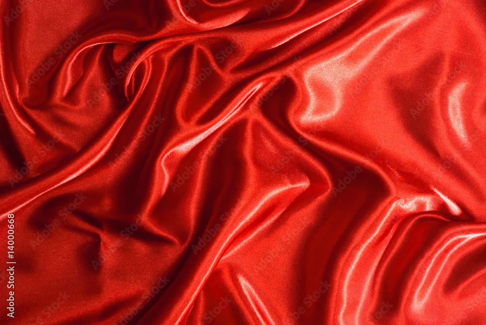 Obraz premium red silk