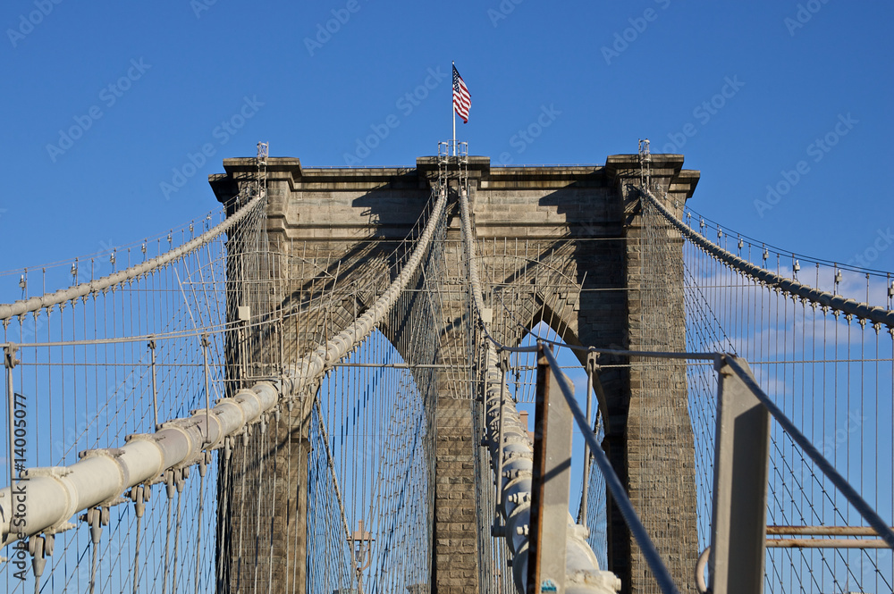 Obraz premium Most Brookliński