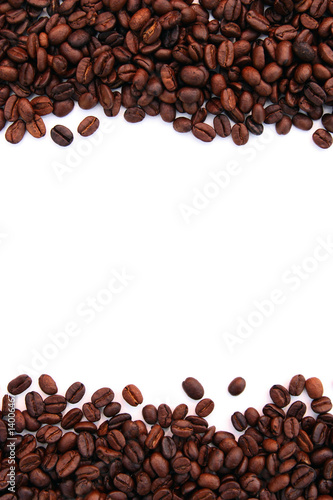 Coffee frame background