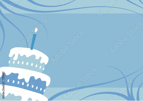 Birthday boy cake
