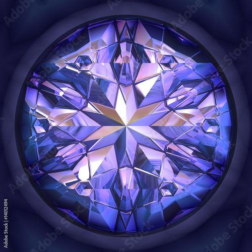 Blue diamond