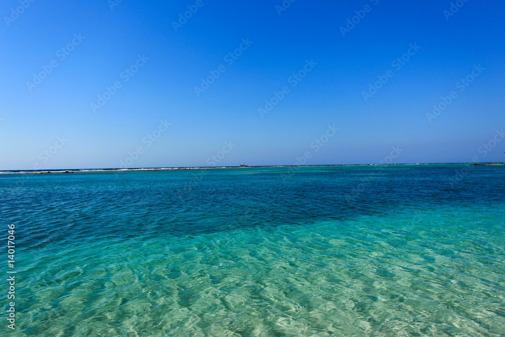 Horizon ocean and sky Horizon ocean and sky