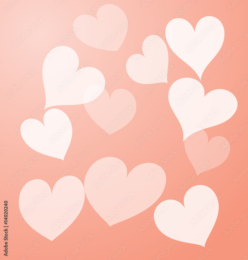 Hearts illustration