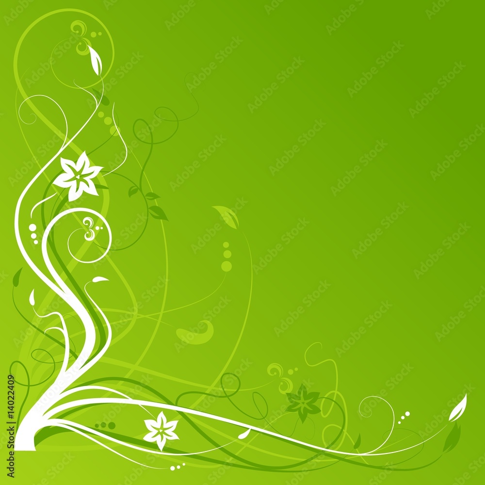 Abstract floral background with copy space Abstract floral background with copy space