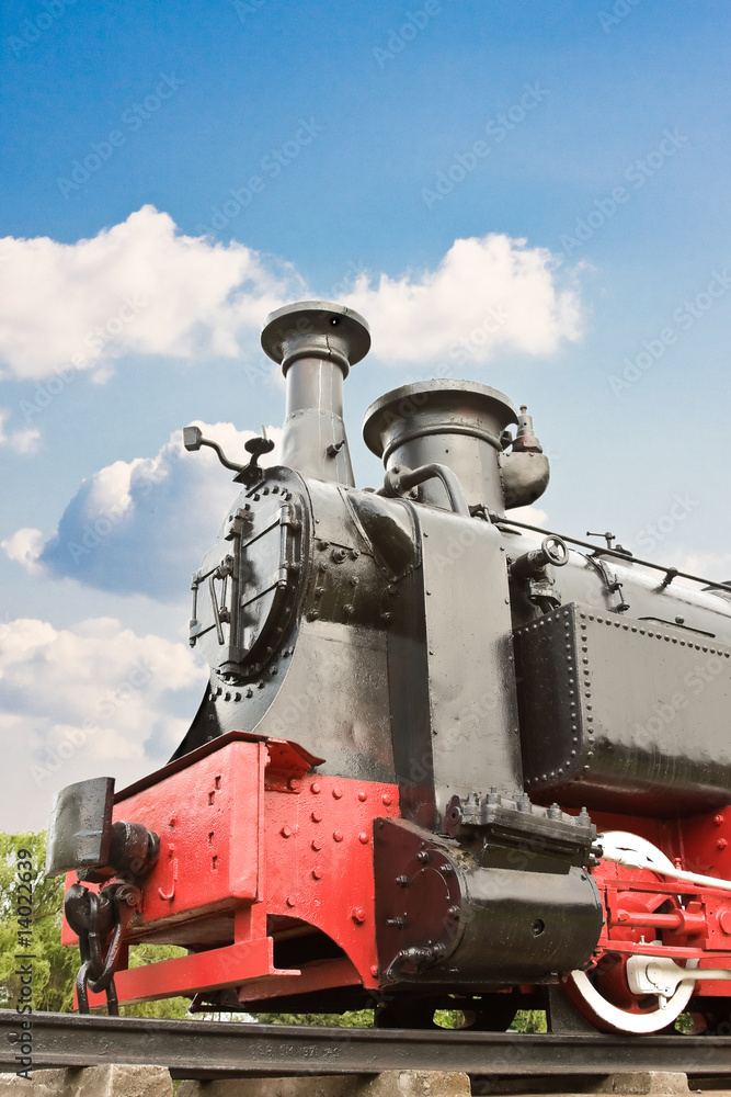 Obraz premium Steam locomotive