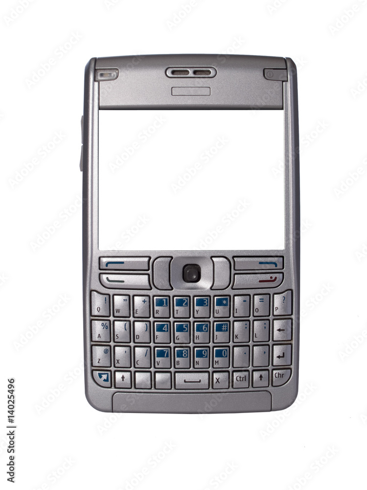 personal digital assistant with empty frame ready for your text personal digital assistant with empty frame ready for your text