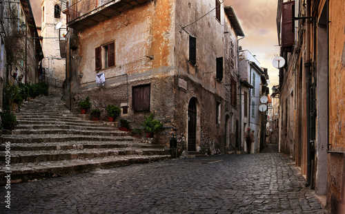 Old italian village © konradbak