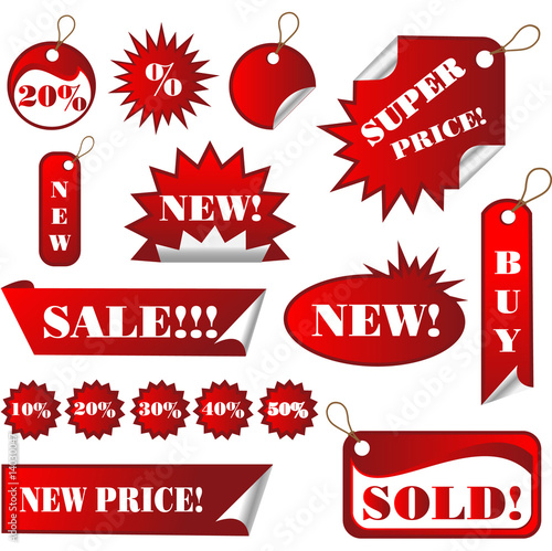 Sales Tags and Stickers