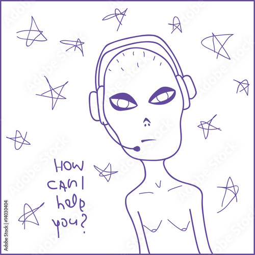 alien phone consultant