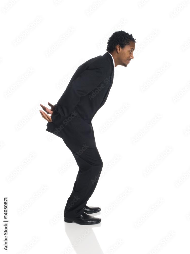Businessman - invisible load Businessman - invisible load