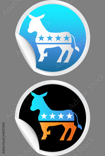 Demoratic Party Sticker