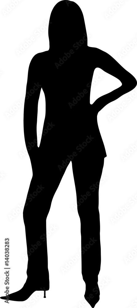 illustration of a women posing illustration of a women posing