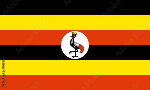 фотографія uganda fahne flag