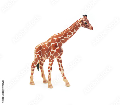 Isolated Toy Giraffe