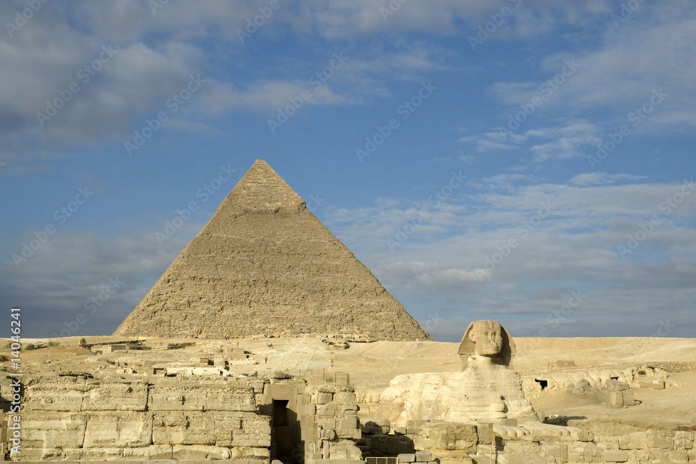 Sfinge e piramidi di Giza - Il Cairo - Egitto